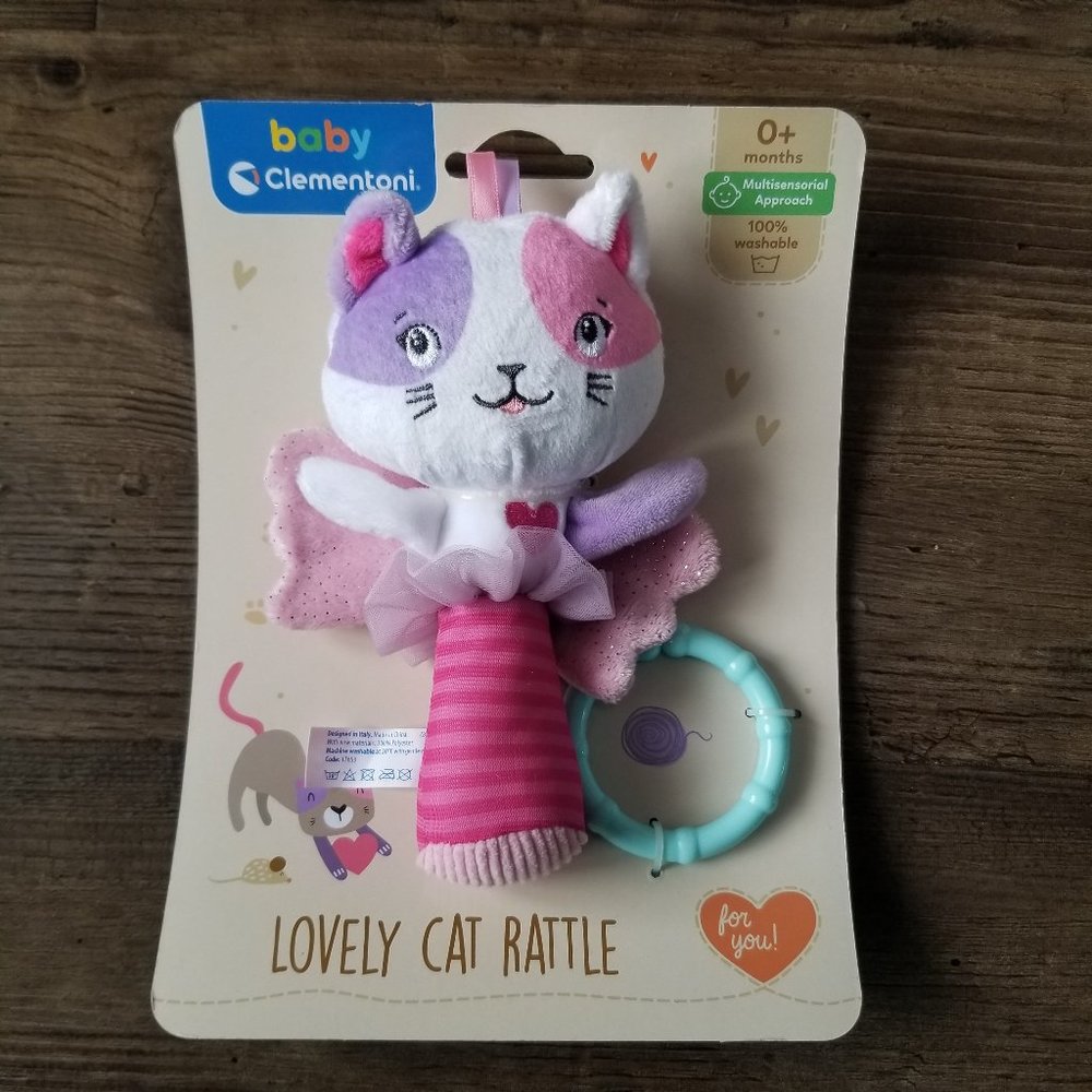 Baby Lovely Cat Rattle Toy